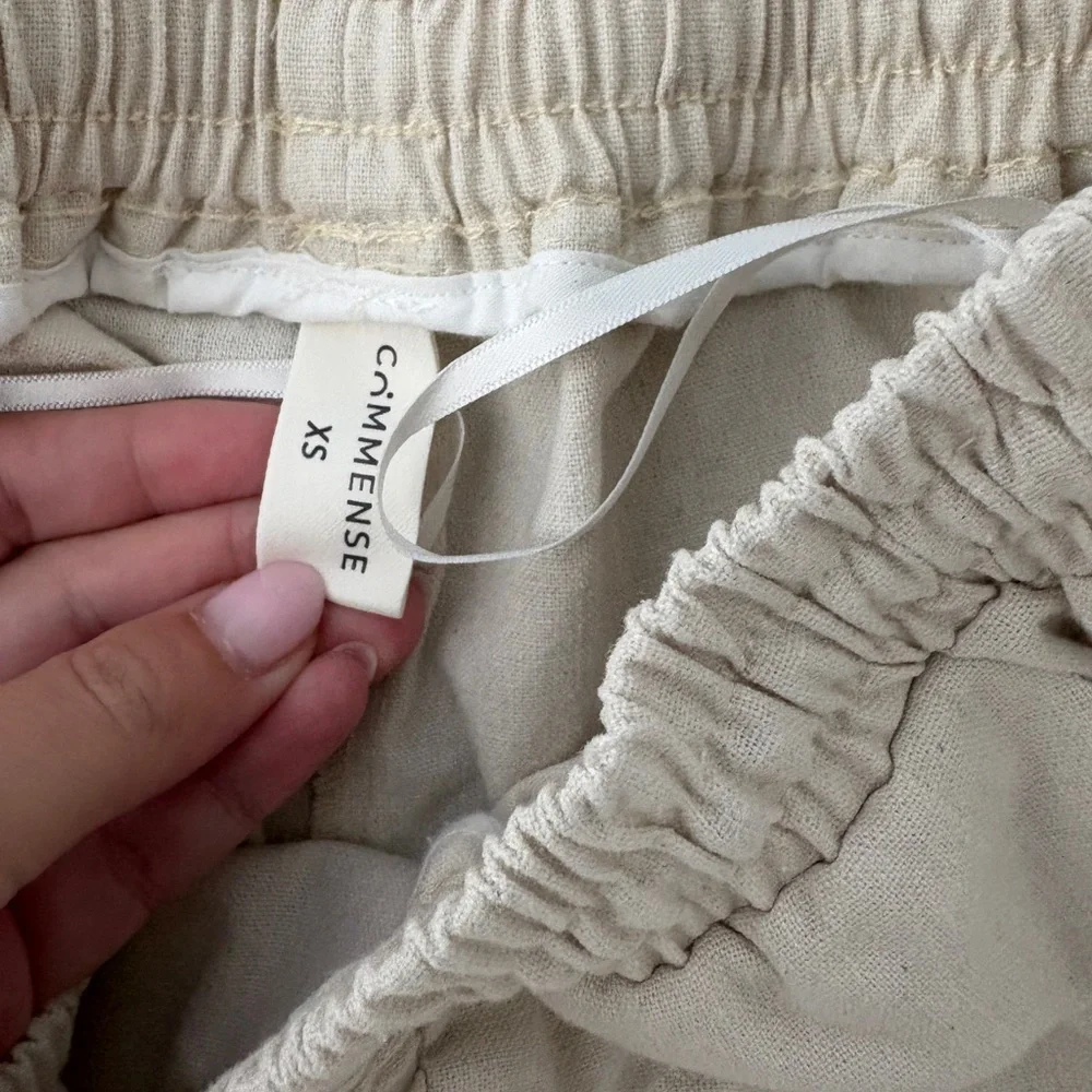 Commense Beige Two-Piece Jumpsuit Set - Picture 3 of 6